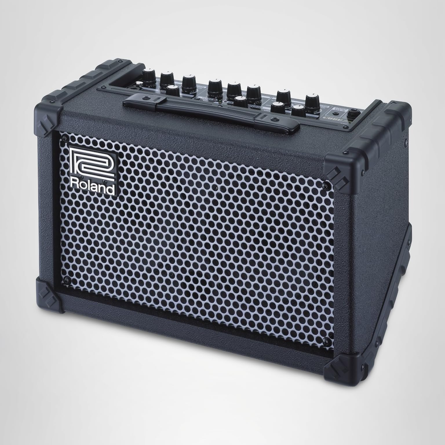 Amazon | Roland Battery Powered Stereo Amplifier レッド CUBE-ST-R
